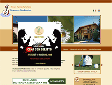 Tablet Screenshot of cascinamadonnina.com